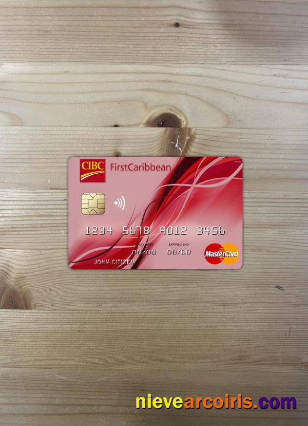 Bahamas FirstCaribbean International bank mastercard photolook